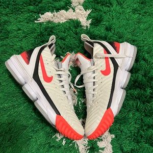 Lebron 16 “Air Tech Challenge Hot Lava White”